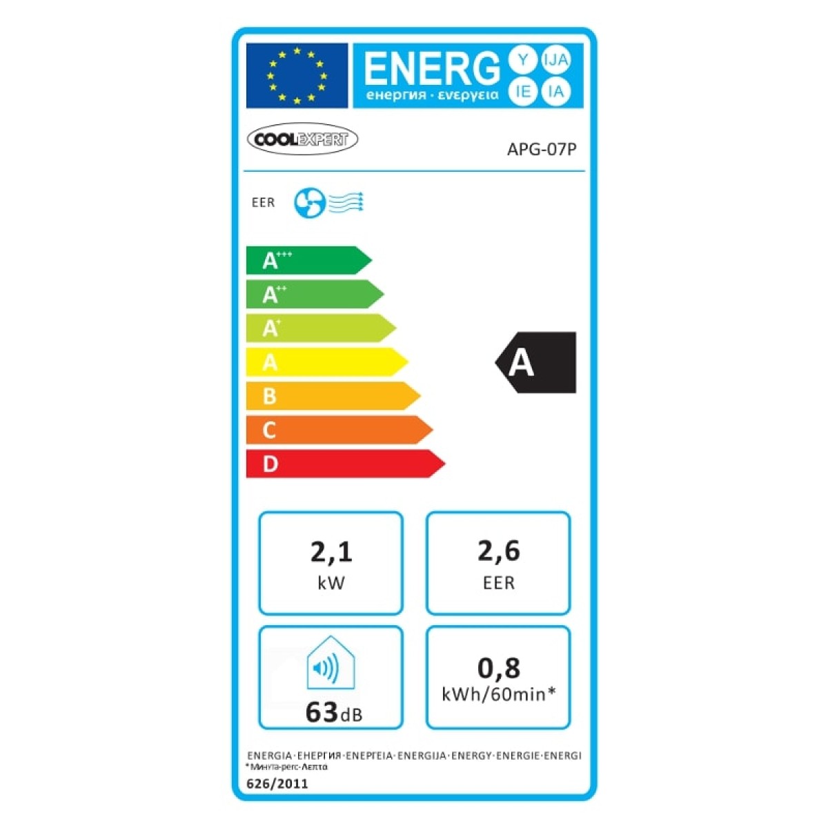 Mobilní klimatizace COOLEXPERT APG-07P