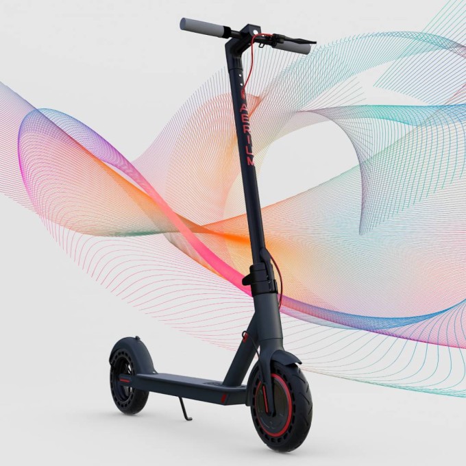 Elektrokoloběžka AERIUM S350 Ultra černá