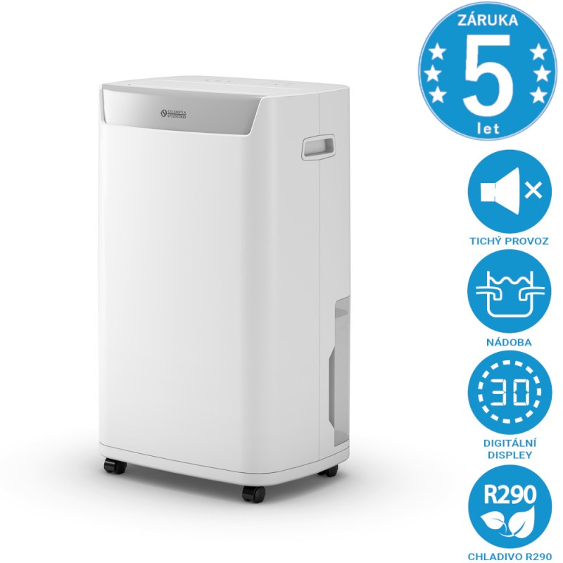 Odvlhčovač s čističkou vzduchu Olimpia Splendid Aquaria 20P HEPA Wi-Fi