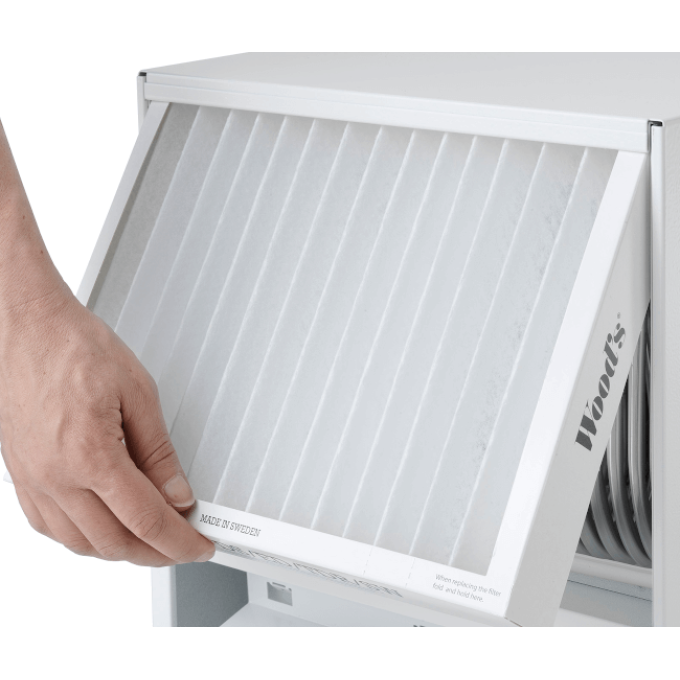 Odvlhčovač vzduchu Woods SW59FW SMF PROFI METAL