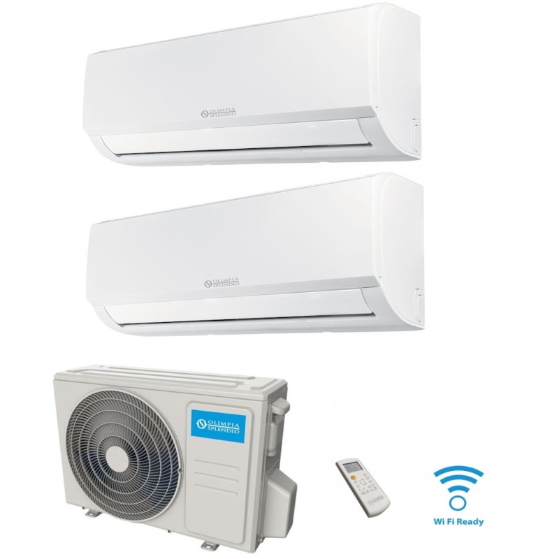 Multi-split klimatizace Olimpia Splendid ARYAL S2 E DUAL Inverter 18 (12+12)