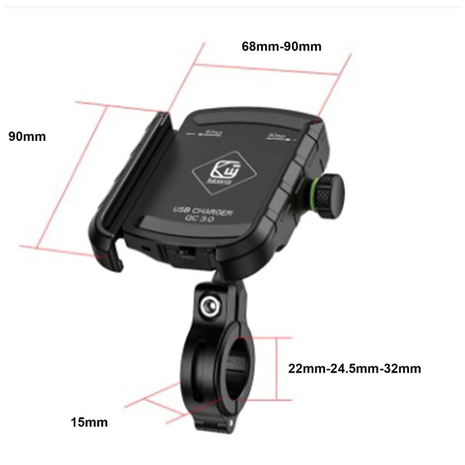 Držák na mobilní telefon AERIUM