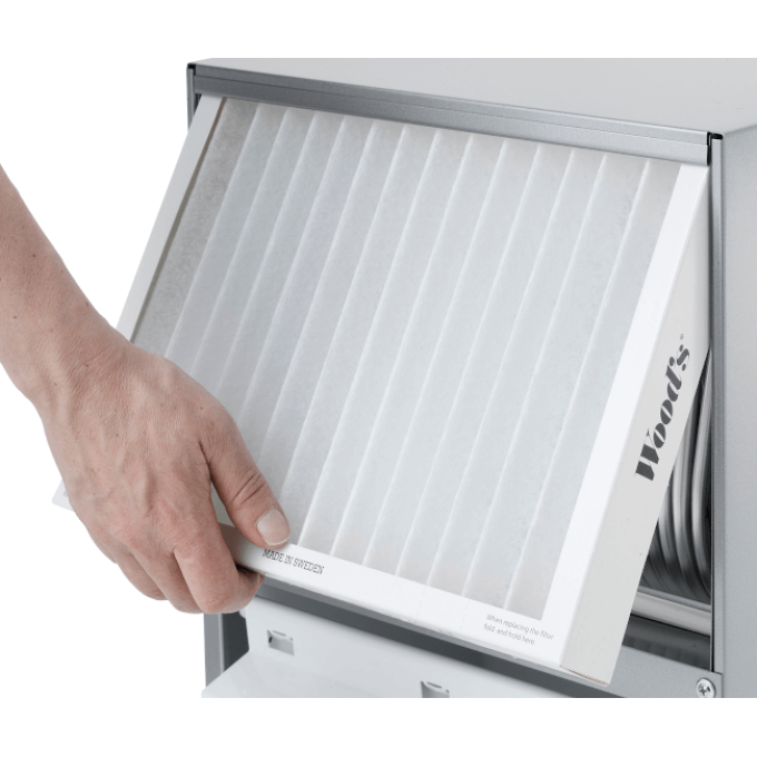 Odvlhčovač vzduchu Woods SW22FM SMF PROFI METAL