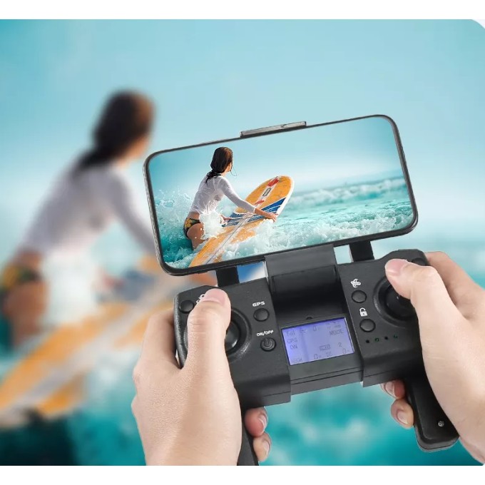 Dron AERIUM L900 GPS 4K černý - 3 baterie