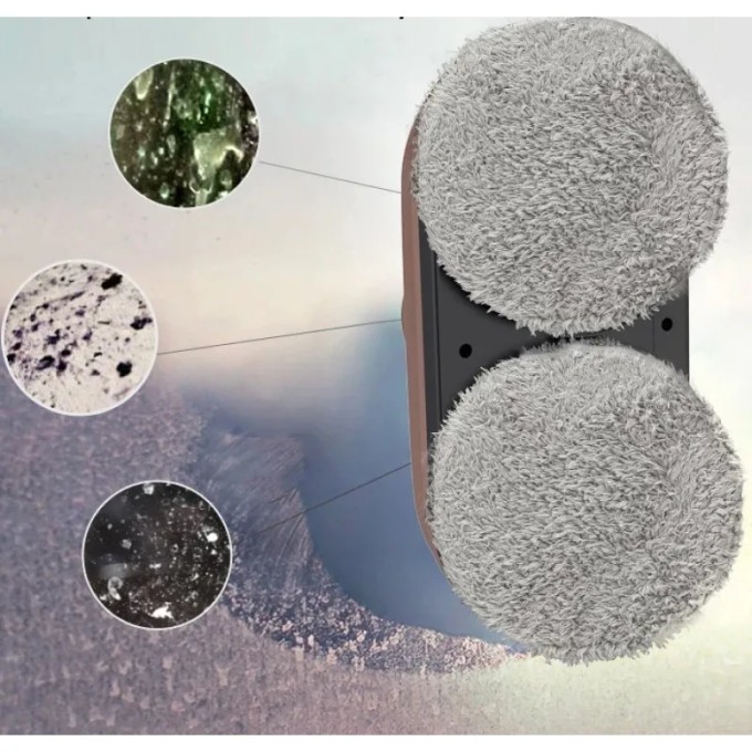 Robotický čistič oken AERIUM VAC100 SMART černý