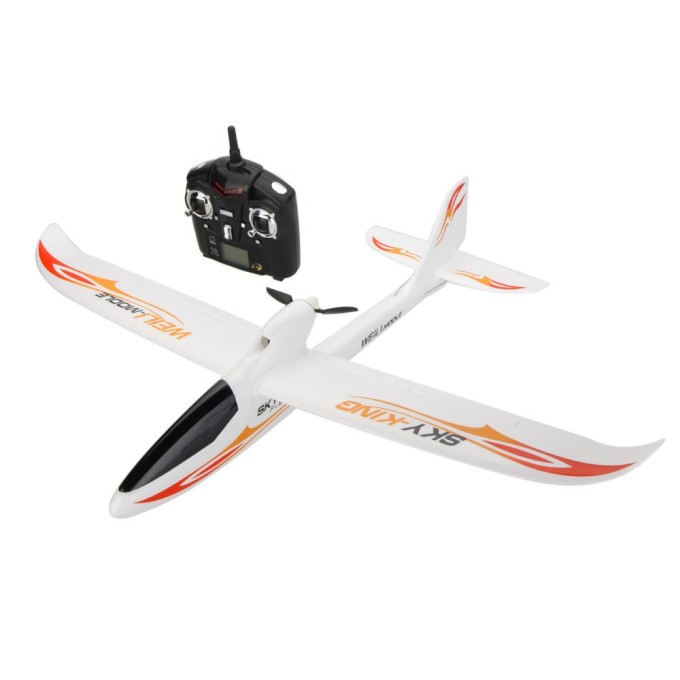RC letadlo S-IDEE SKY-KING červená