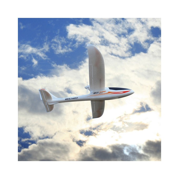 RC letadlo S-IDEE SKY-KING červená