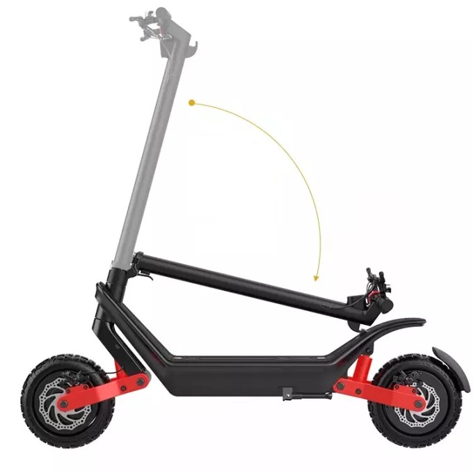 Terénní elektrokoloběžka AERIUM HX 2400 W Dual černá