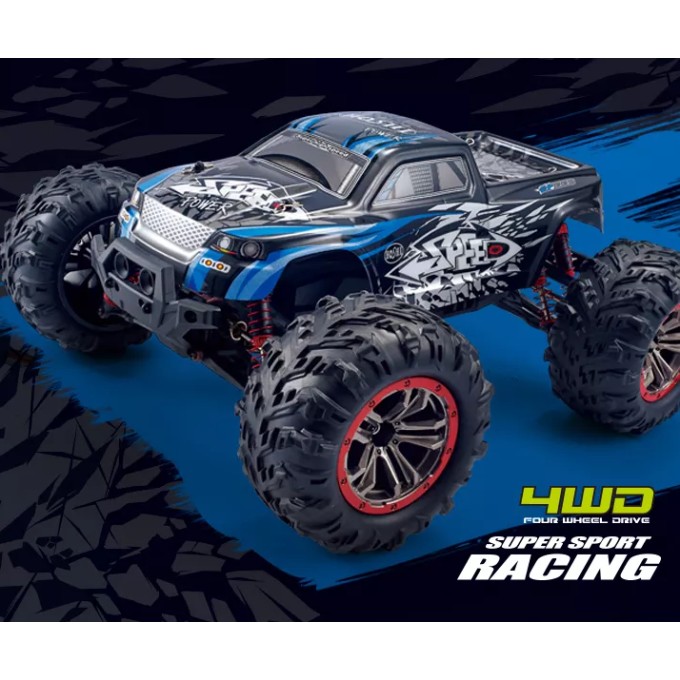 Terénní RC auto AERIUM HOSHI SPEED (1:10) modré - 2 baterie