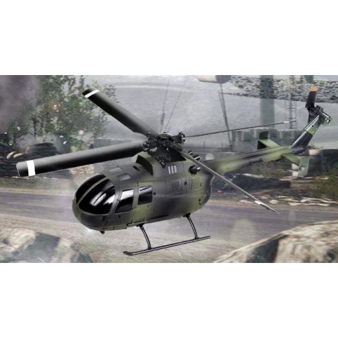 RC vrtulník AERIUM C186 4CH CAMOUFLAGE zelený