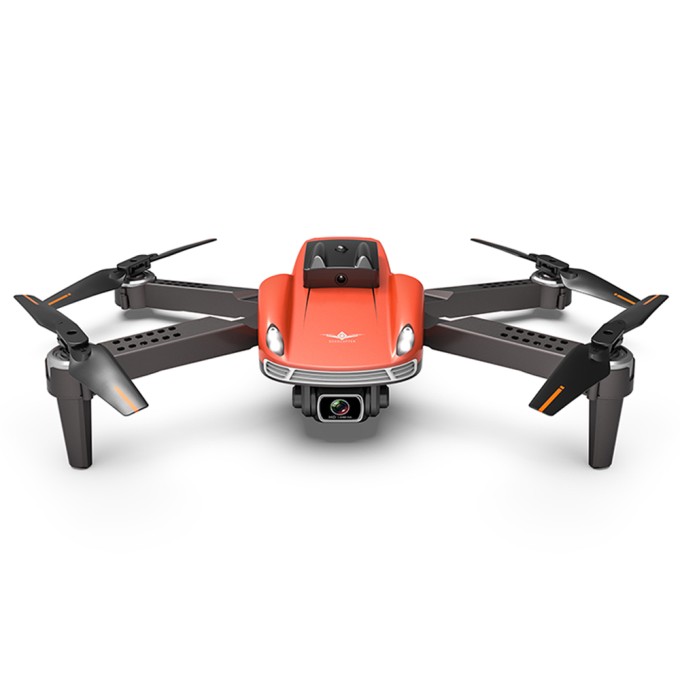 Dron AERIUM KF 4K Dual Camera oranžový - 2 baterie