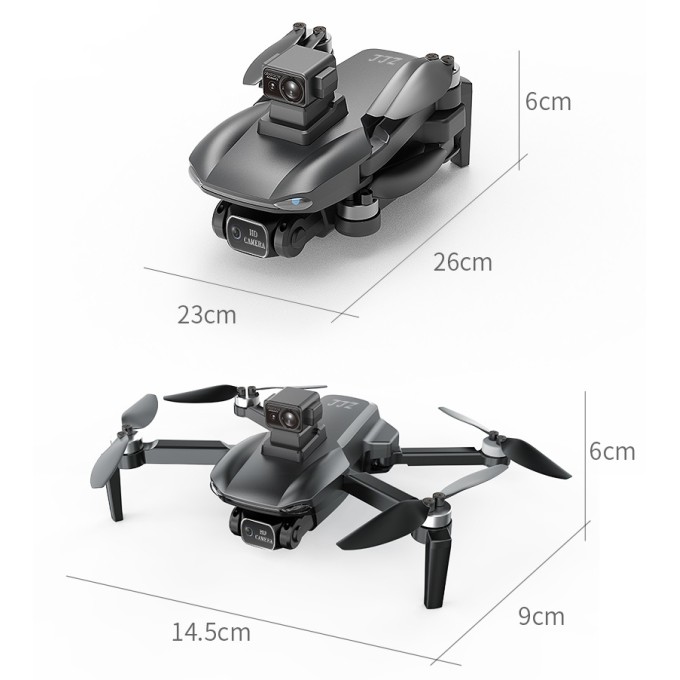 Dron AERIUM MAX 108 LASER 4K Dual Camera GPS - 3 baterie