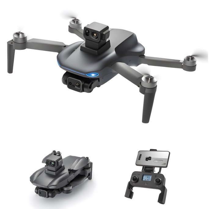 Dron AERIUM MAX 108 LASER 4K Dual Camera GPS - 3 baterie