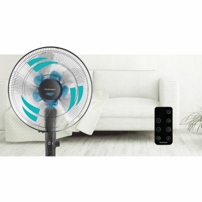 Stojanový ventilátor Rohnson R-8600 Silent Breezer
