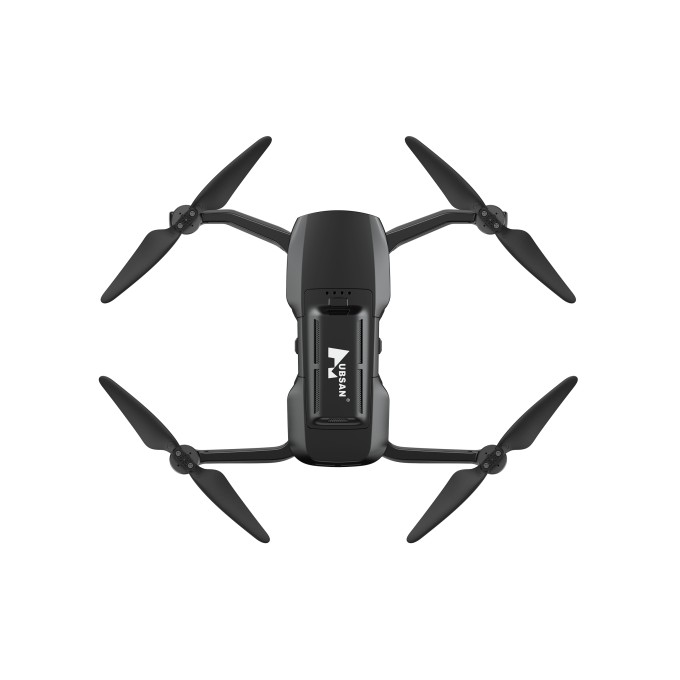 Dron AERIUM Hubsan Blackhawk 2 GPS 4K Combo černý - 2 baterie