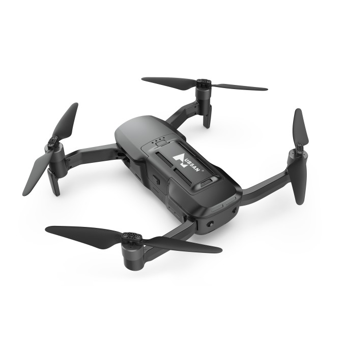Dron AERIUM Hubsan Blackhawk 2 GPS 4K Combo černý - 2 baterie