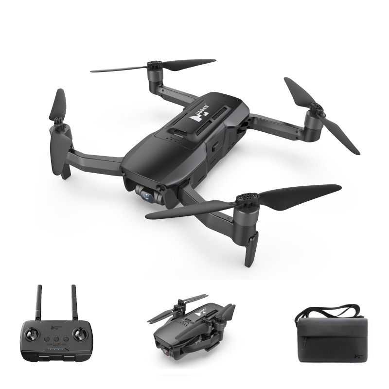 Dron AERIUM Hubsan Blackhawk 2 GPS 4K Combo černý - 2 baterie