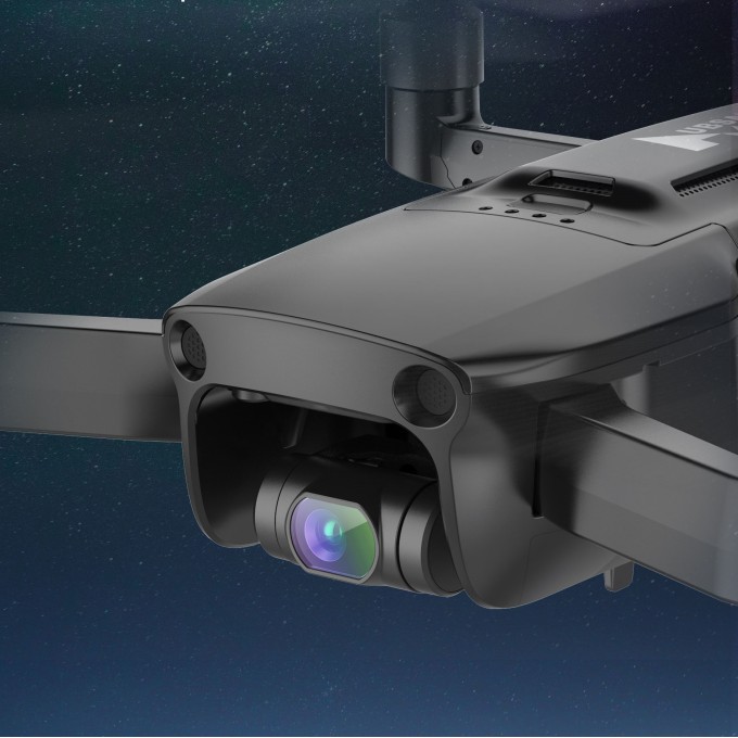 Dron AERIUM Hubsan Blackhawk 2 GPS 4K Combo černý - 2 baterie