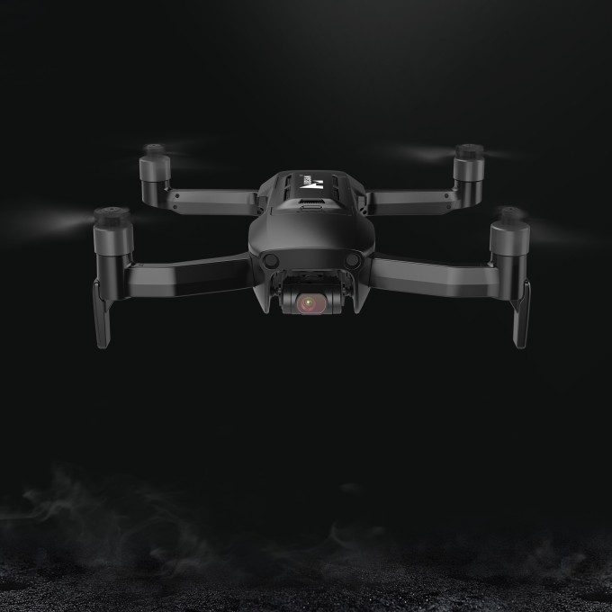 Dron AERIUM Hubsan Blackhawk 2 GPS 4K Combo černý - 2 baterie