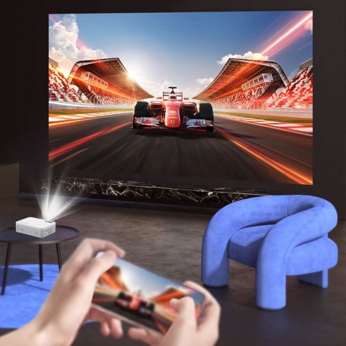 Přenosný projektor AERIUM Z850 UHD HiSilicon Wi-Fi