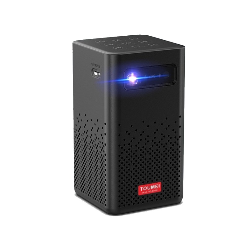 Mini přenosný projektor s baterií AERIUM P8000 DLP Wi-Fi Super Bass - rozbaleno