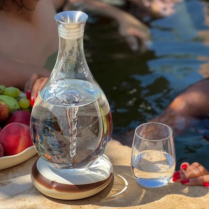 Karafa MAYU Swirl GREYSTONE - rozbaleno