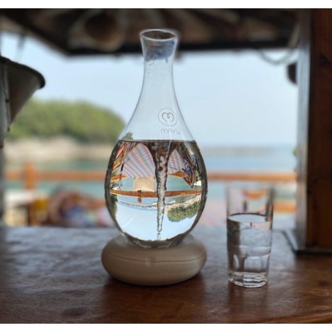 Karafa MAYU Swirl GREYSTONE - rozbaleno