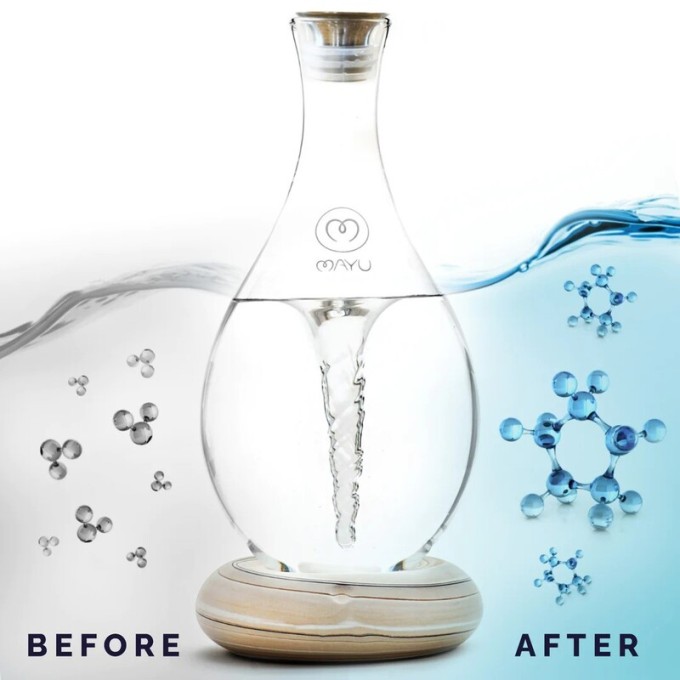 Karafa MAYU Swirl GREYSTONE - rozbaleno