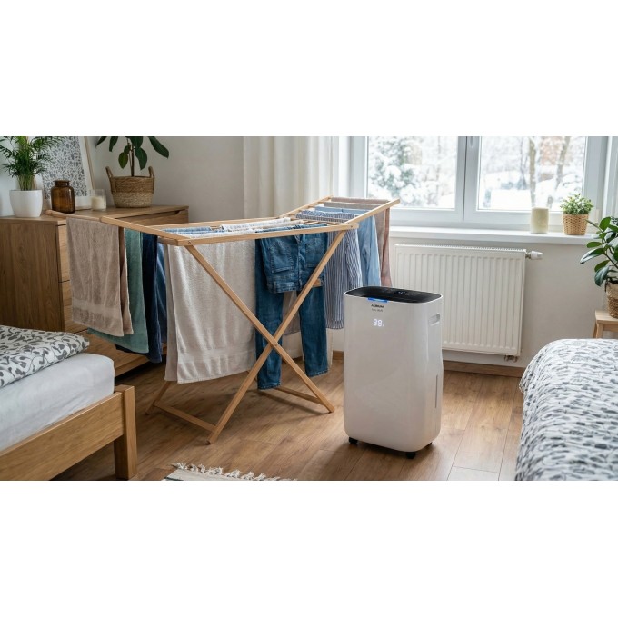 Odvlhčovač s čističkou vzduchu AERIUM DH20G Ionic Wi-Fi