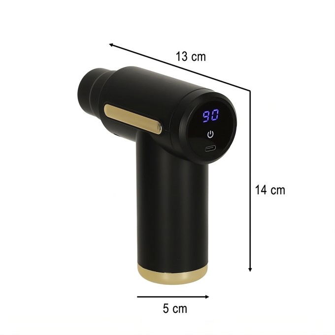 Masážní pistole AERIUM Relax - 4 nástavce