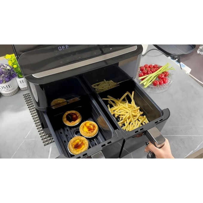 Horkovzdušná fritéza AERIUM CrispWave FA300 DUAL ZONE