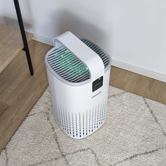 Čistička vzduchu AERIUM PureSteel Q3 HEPA Wi-Fi