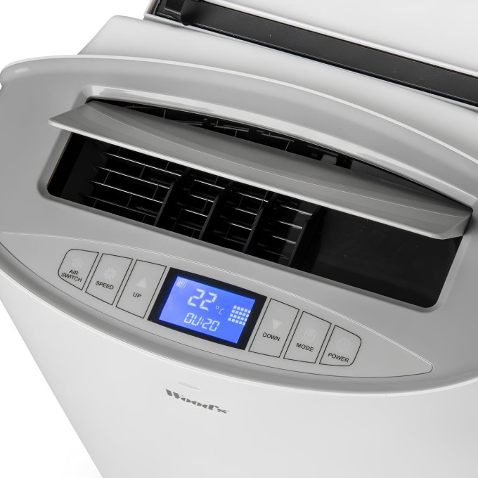 Mobilní klimatizace s čističkou vzduchu Woods CORTINA 12K AirSwitch - rozbaleno Mobilní klimatizace s čističkou vzduchu Woods CORTINA 12K AirSwitch - rozbaleno