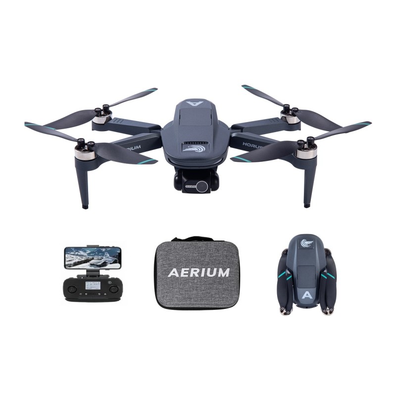 Dron AERIUM HORUS PRO GPS 4K - 3 baterie