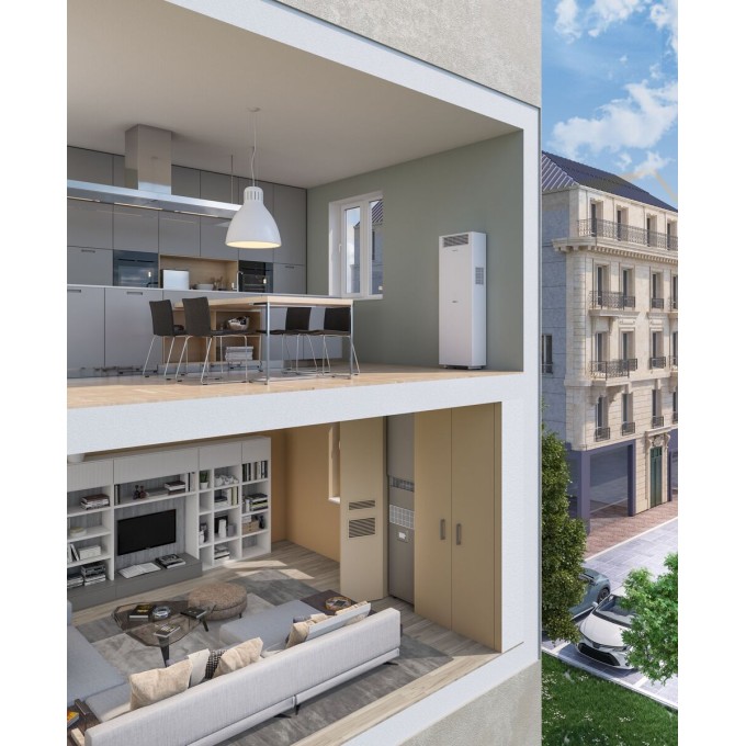 Klimatizace Olimpia Splendid UNICO Vertical 35 HP EVAN Klimatizace Olimpia Splendid UNICO Vertical 35 HP EVAN