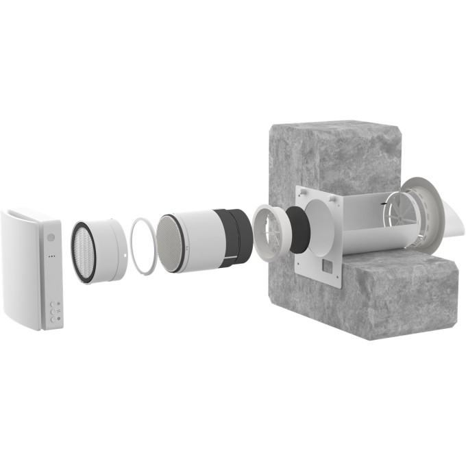 Decentrální rekuperace AERIUM FreshPair+ C60P s CO2 senzorem