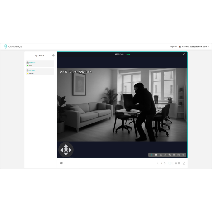 Security kamera AERIUM Zooma 25F