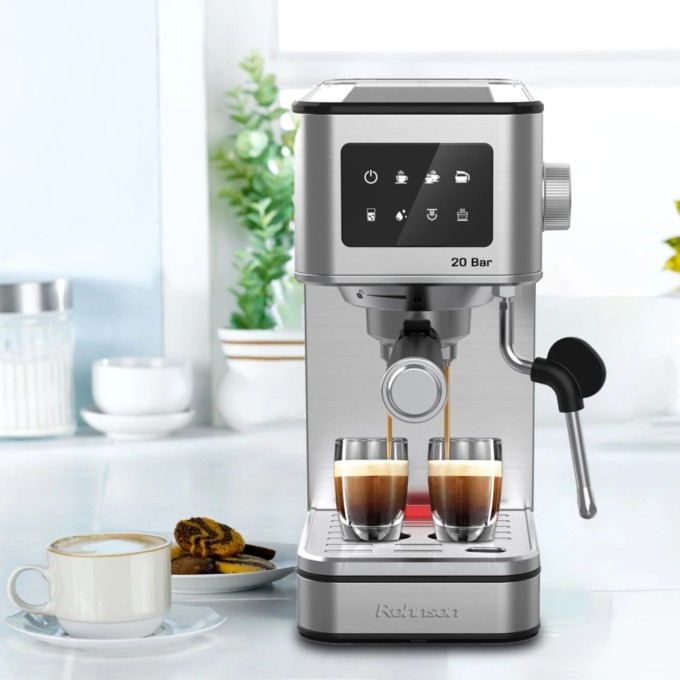 Pákový kávovar Espresso Rohnson R-98050 Hot & Cold