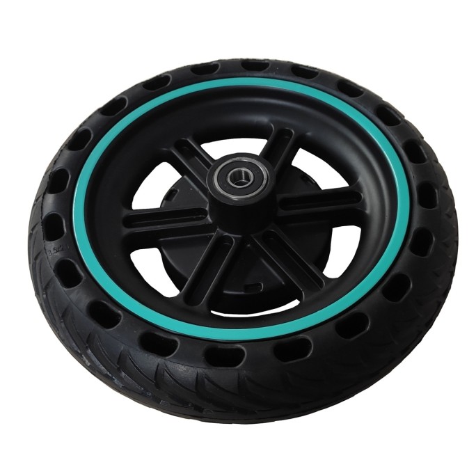 Náhradní zadní kolo modrá barva pro koloběžku AERIUM T350 modrá