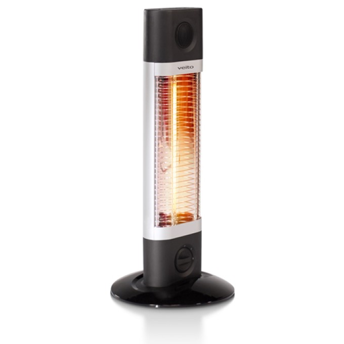 Karbonový infrazářič Veito CH1200LT černý