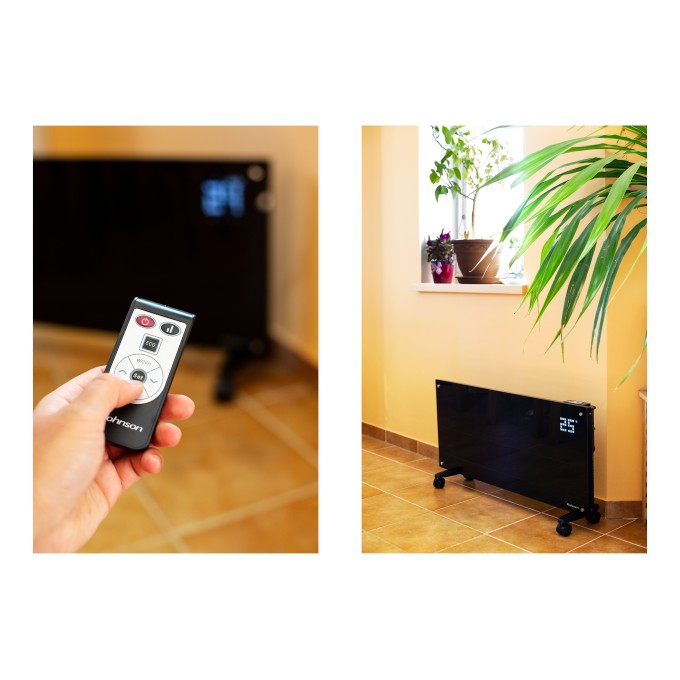 Skleněný konvektor Rohnson R-030