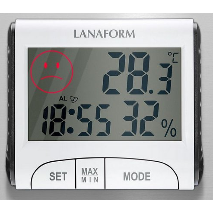 Digitální teploměr a vlhkoměr - Lanaform LA120701