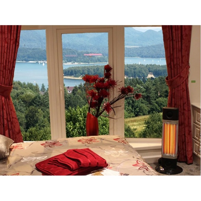 Karbonový infrazářič Veito CH1200LT černý