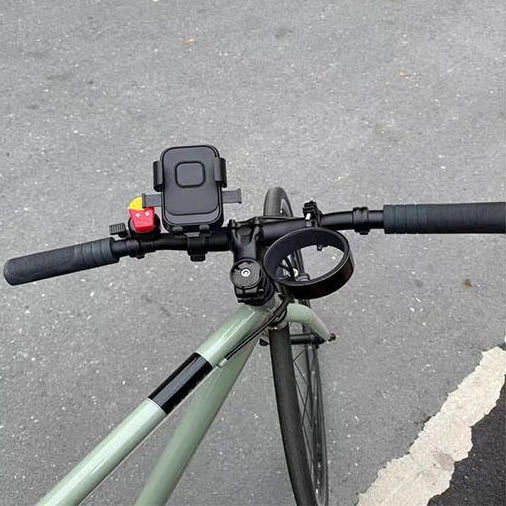 Držák na mobilní telefon pro elektrokoloběžky, jízdní kola a motocykly