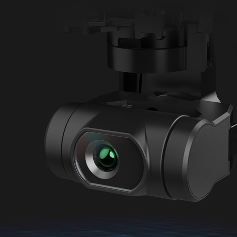 dron - kamera a stabilizace