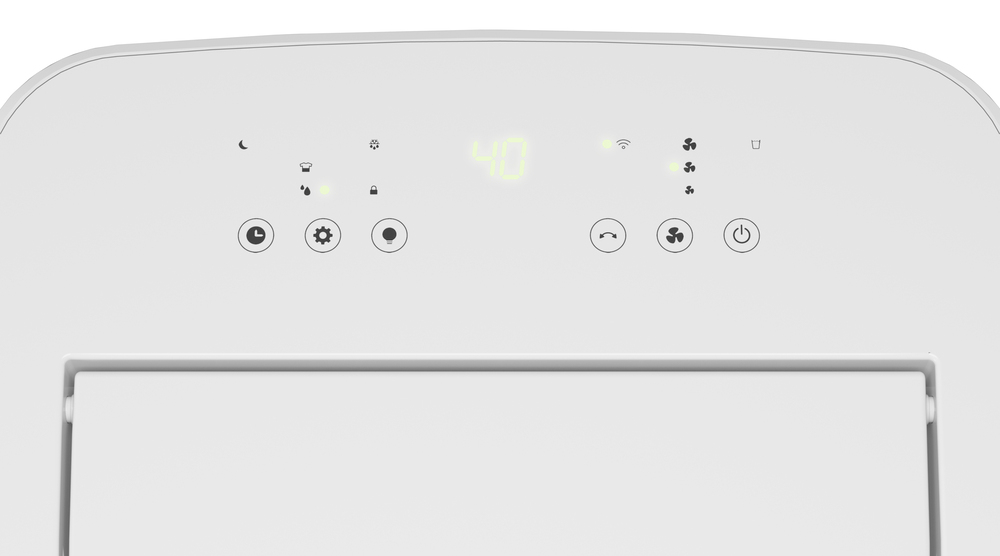 Odvlhčovač Olimpia Splendid Aquaria 20P displej