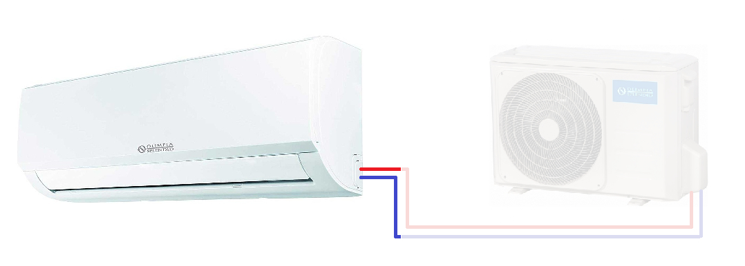 nástěnná dělená klimatizace Olimpia Splendid