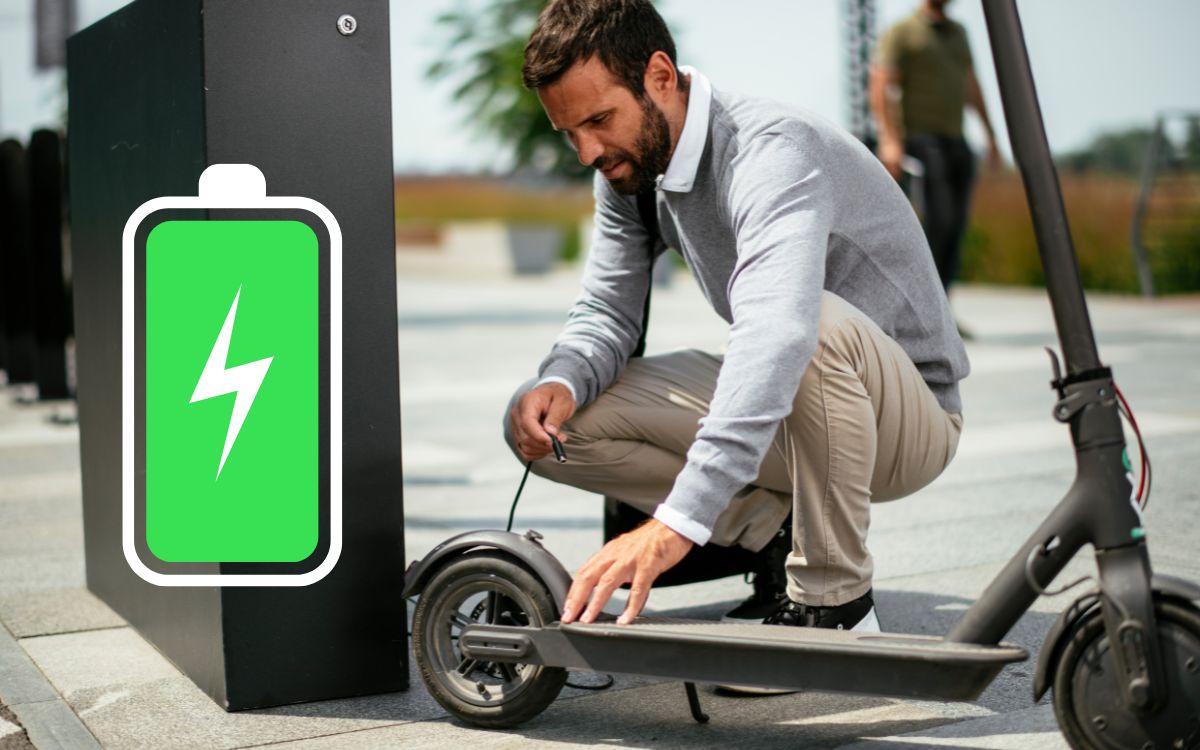 cena nabití elektrokoloběžky